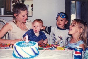 Williams first birthday 2001